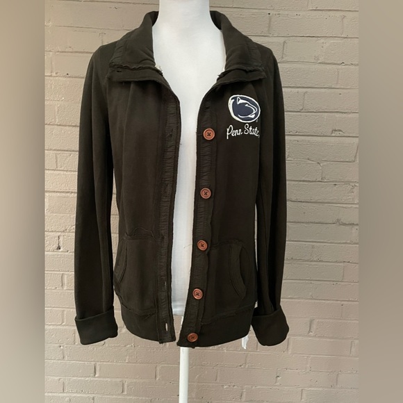 Penn State  sweatshirt cardigan  S-M - Picture 6 of 10